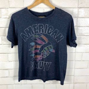 Junk Food Graphic Tshirt. American Beauty